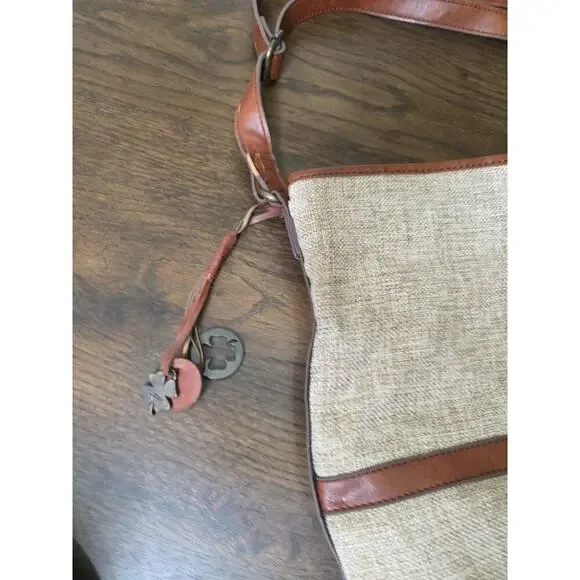 Lucky Brand Beige Kenya Tote Est. 1990 100% Cotton RN100583‎ - Picture 5 of 16